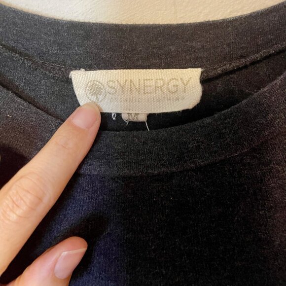 Synergy Short Sleeve T Dress with side slits - Picture 4 of 5